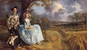 Thomas Gainsborough Mr and Mrs. Andrews Spain oil painting artist